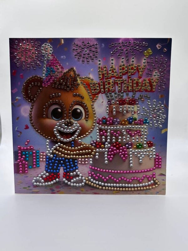 Anniversaire gâteau ours