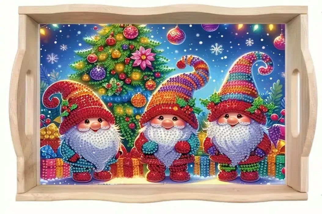 Plateau lutins de Noël