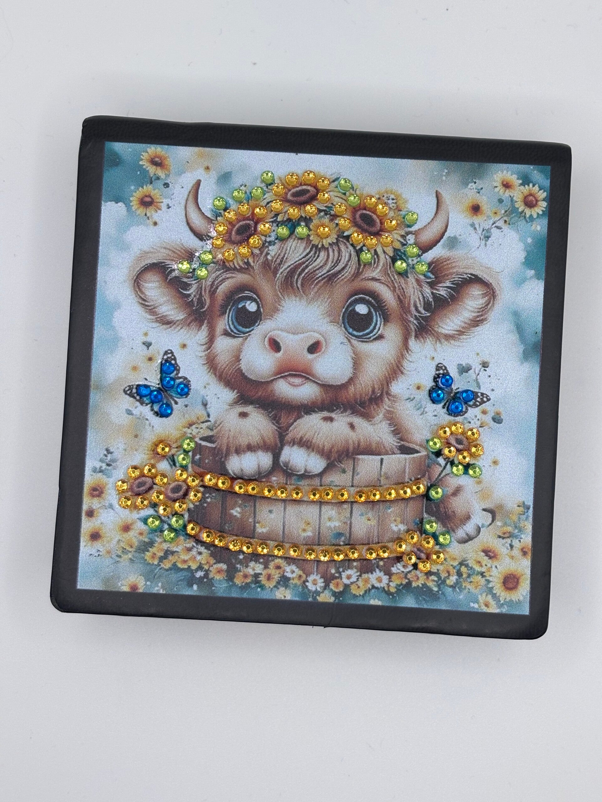 Boîte papier pour note vache