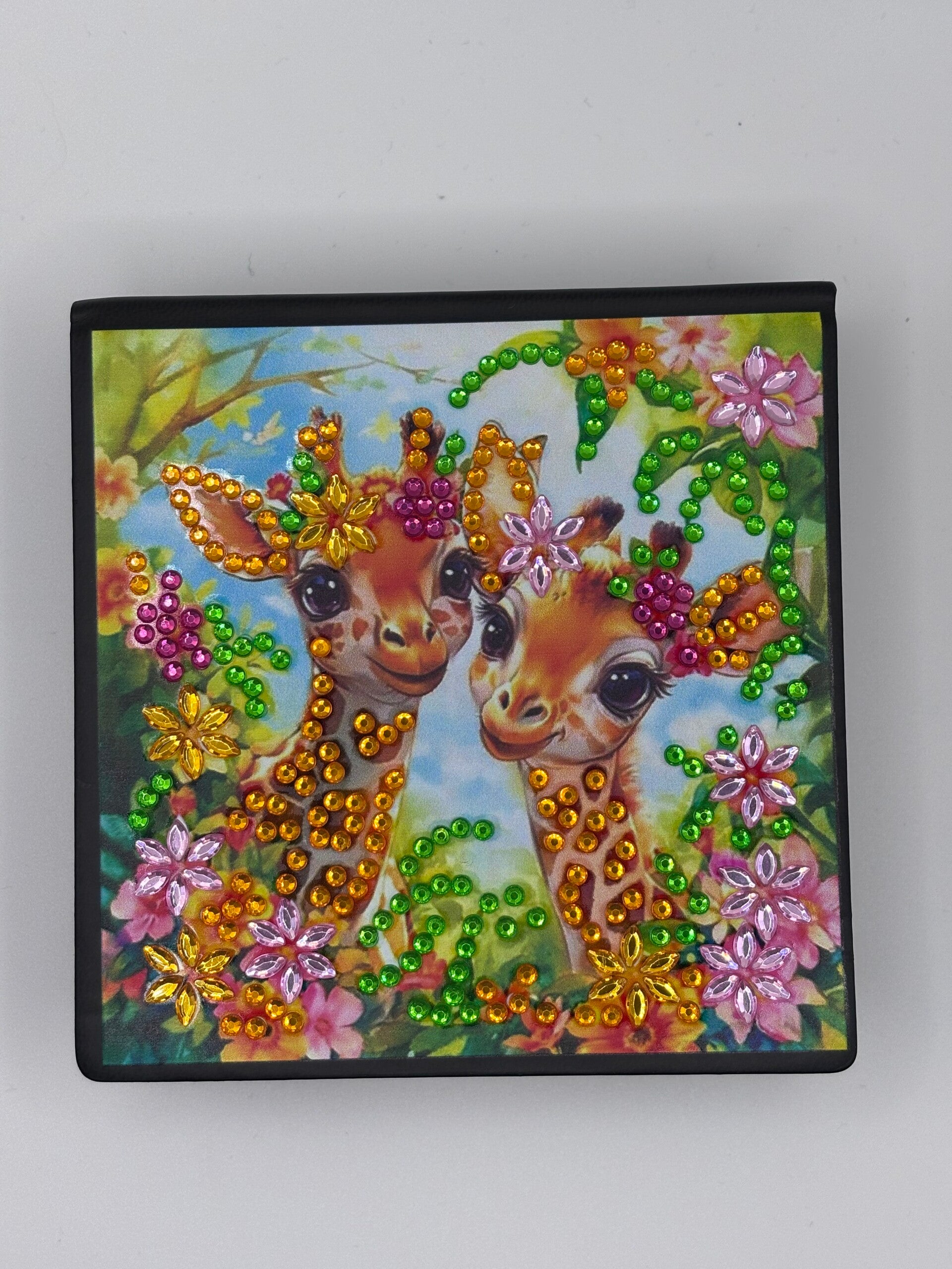 Boîte à papier à note girafes