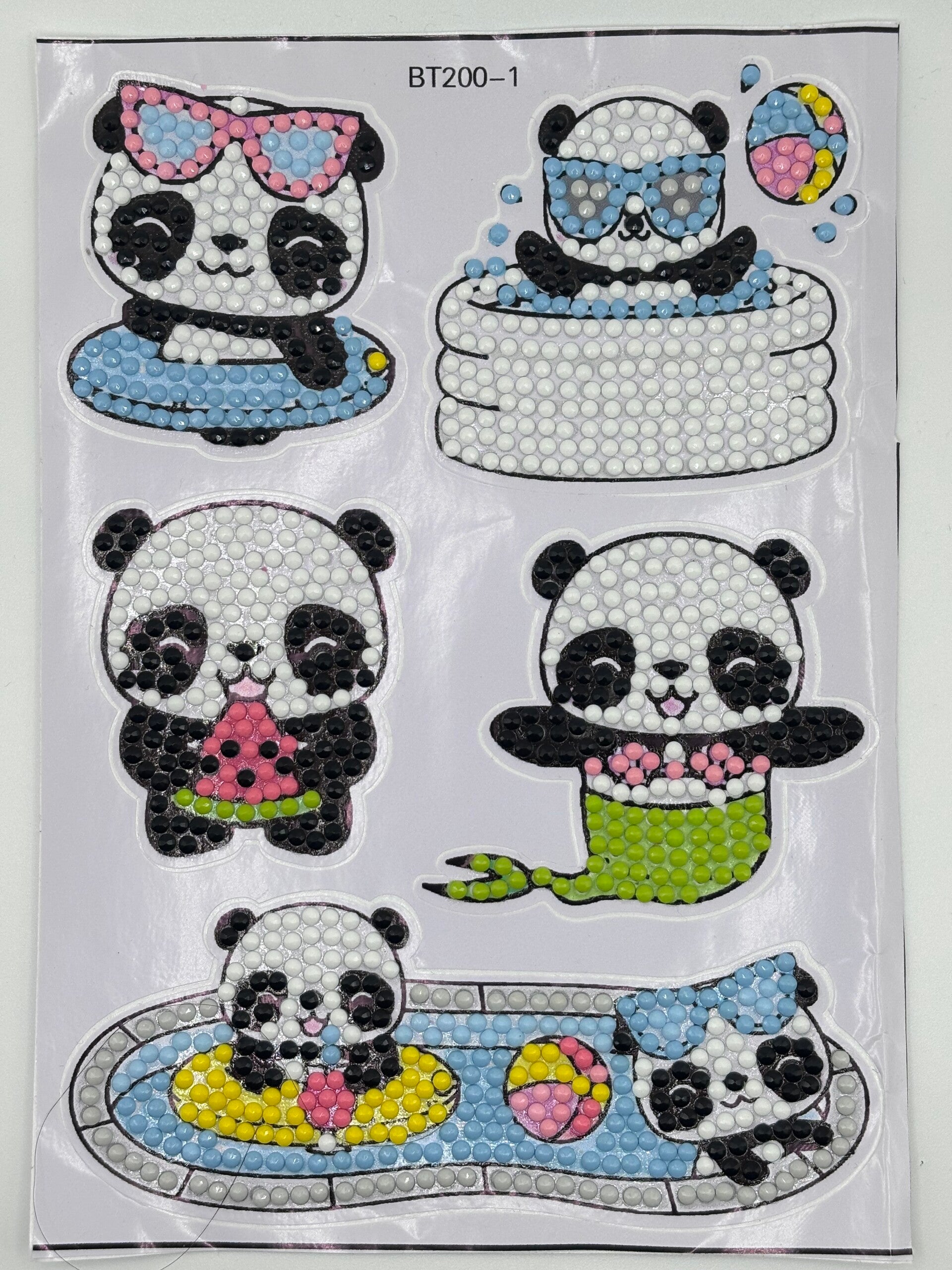 Stickers panda