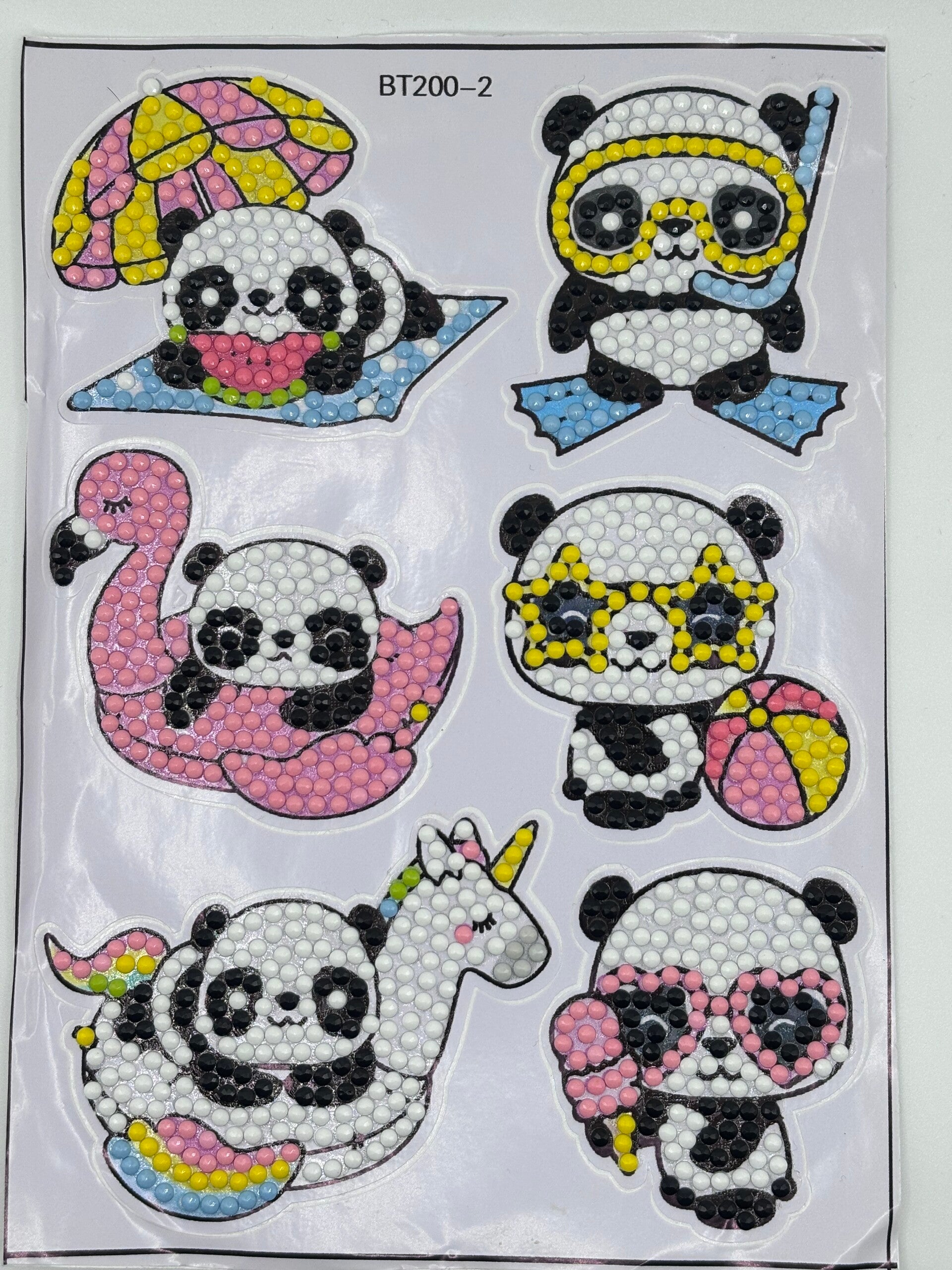 Stickers panda