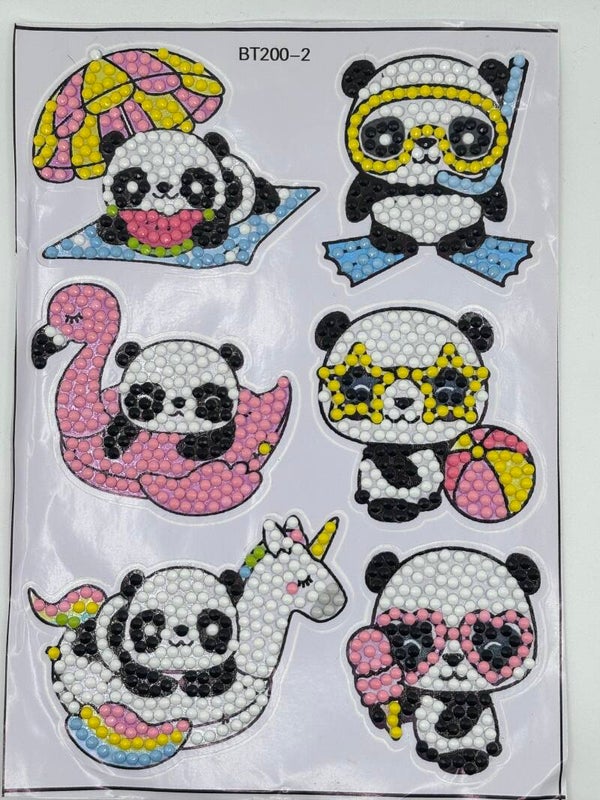 Stickers panda