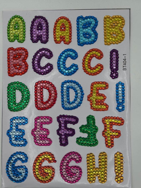 Stickers alphabet