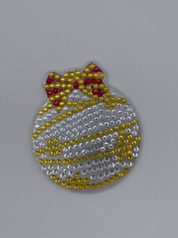 Magnet boule de Noël