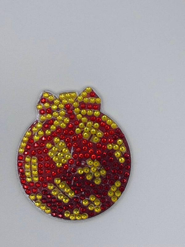 Magnet boule de Noël