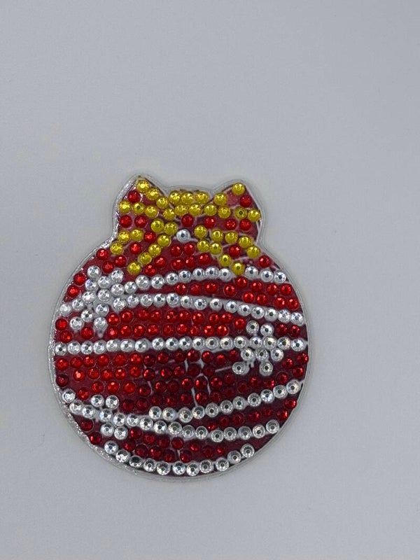 Magnet boule de Noël