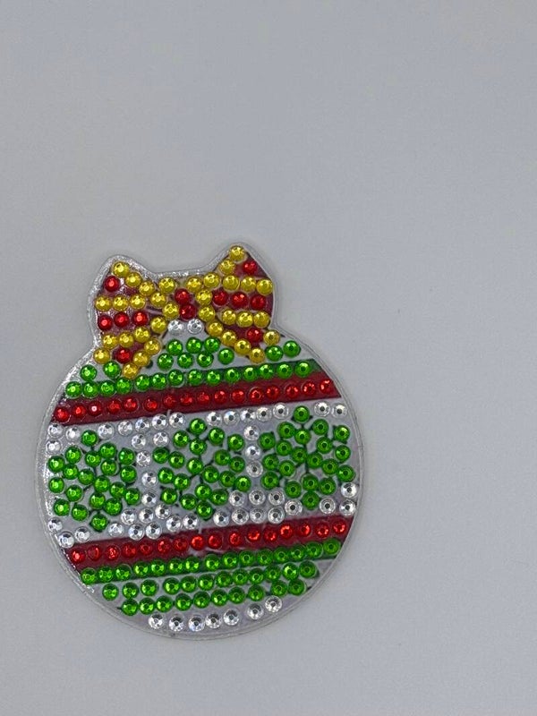 Magnet boule de Noël