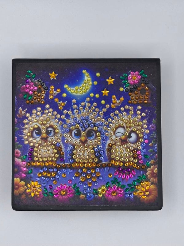 Boîte à papier à note oiseaux