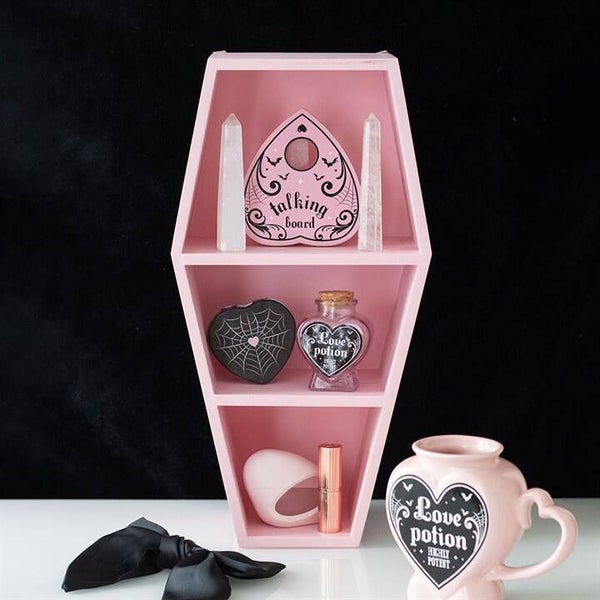 Pink Coffin Shelf