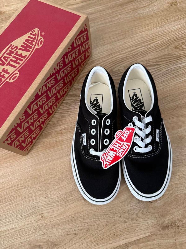 Vans schwarz weiß Gr 35