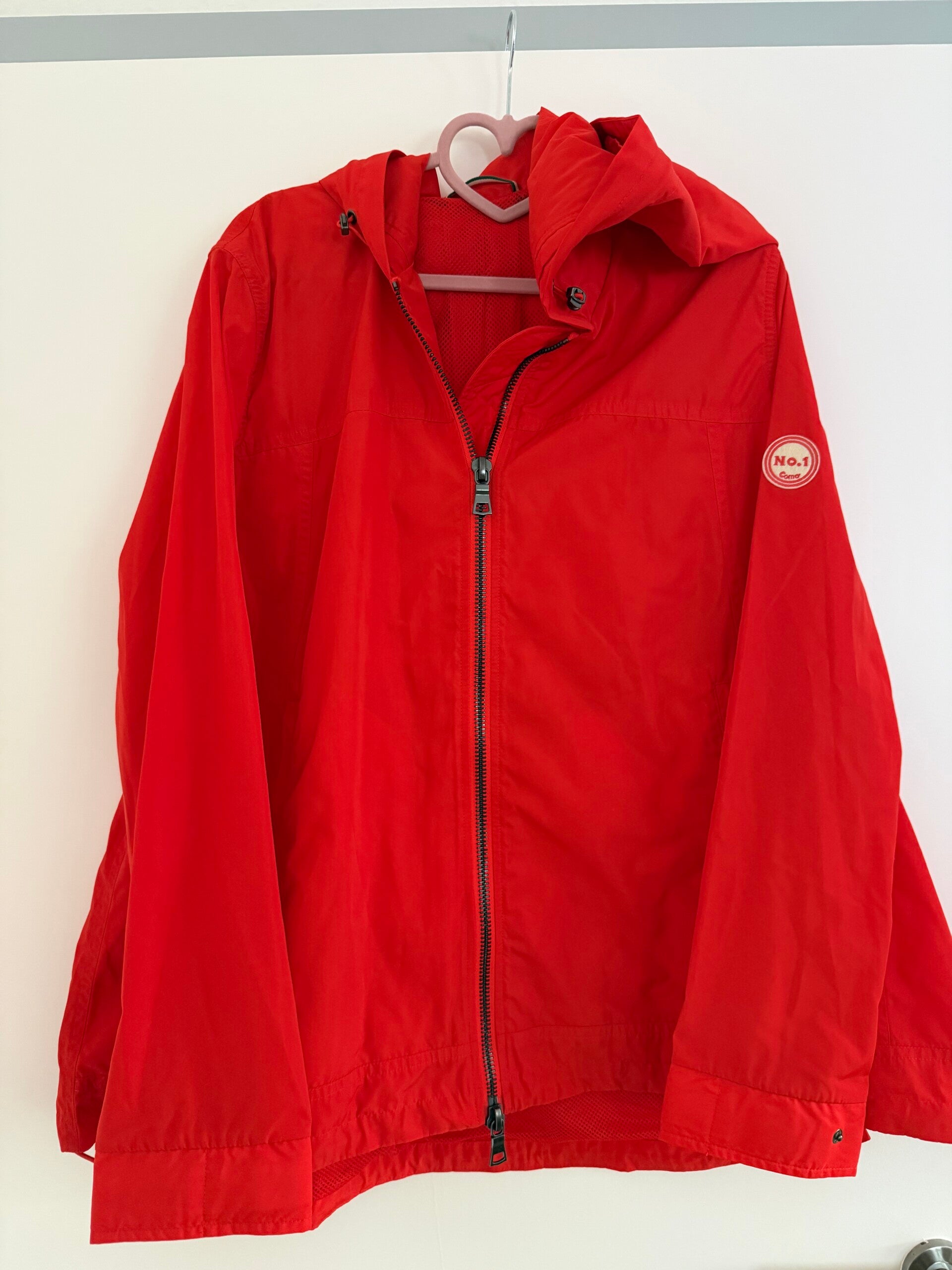 NO 1 Como Jacke Orange -rot Gr 48