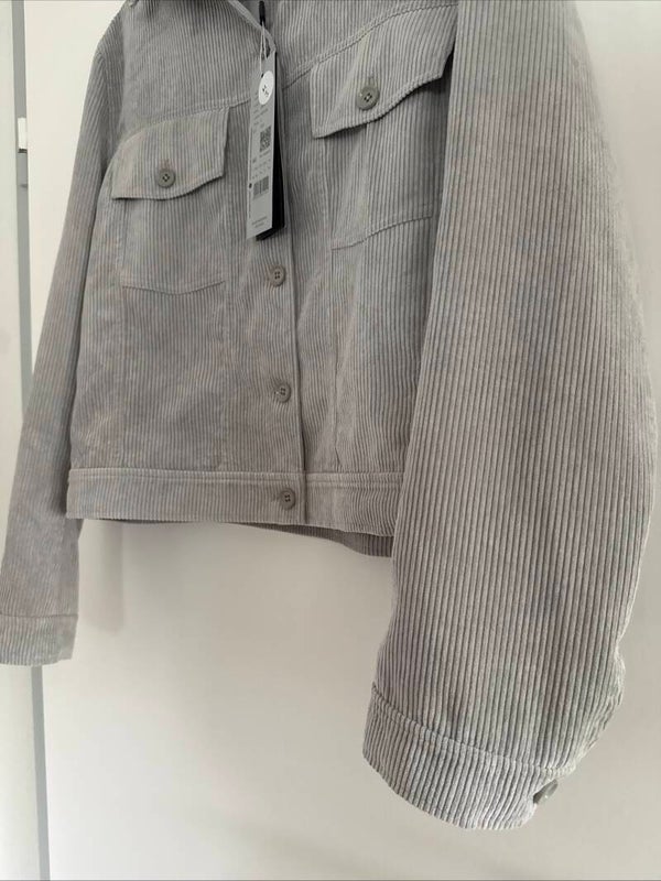 Mark Aurel Cordjacke Gr 44 light grey