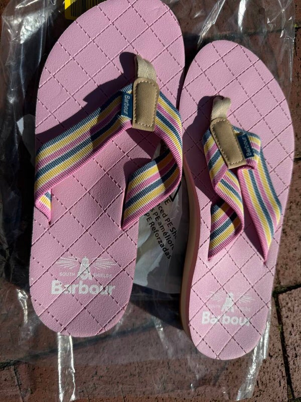 Barbour Zehensandale Gr 39/40 🌸