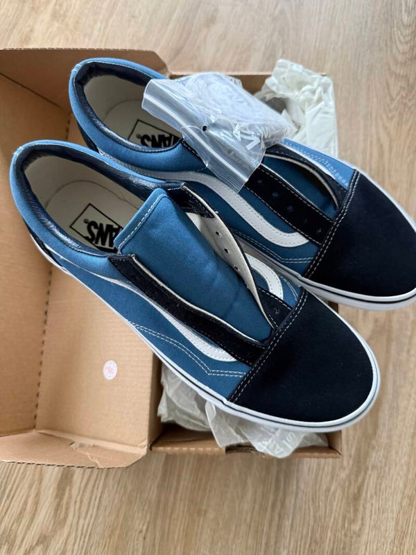 Vans Old Skool Sneaker – Blau/Schwarz – Gr. 44 💥