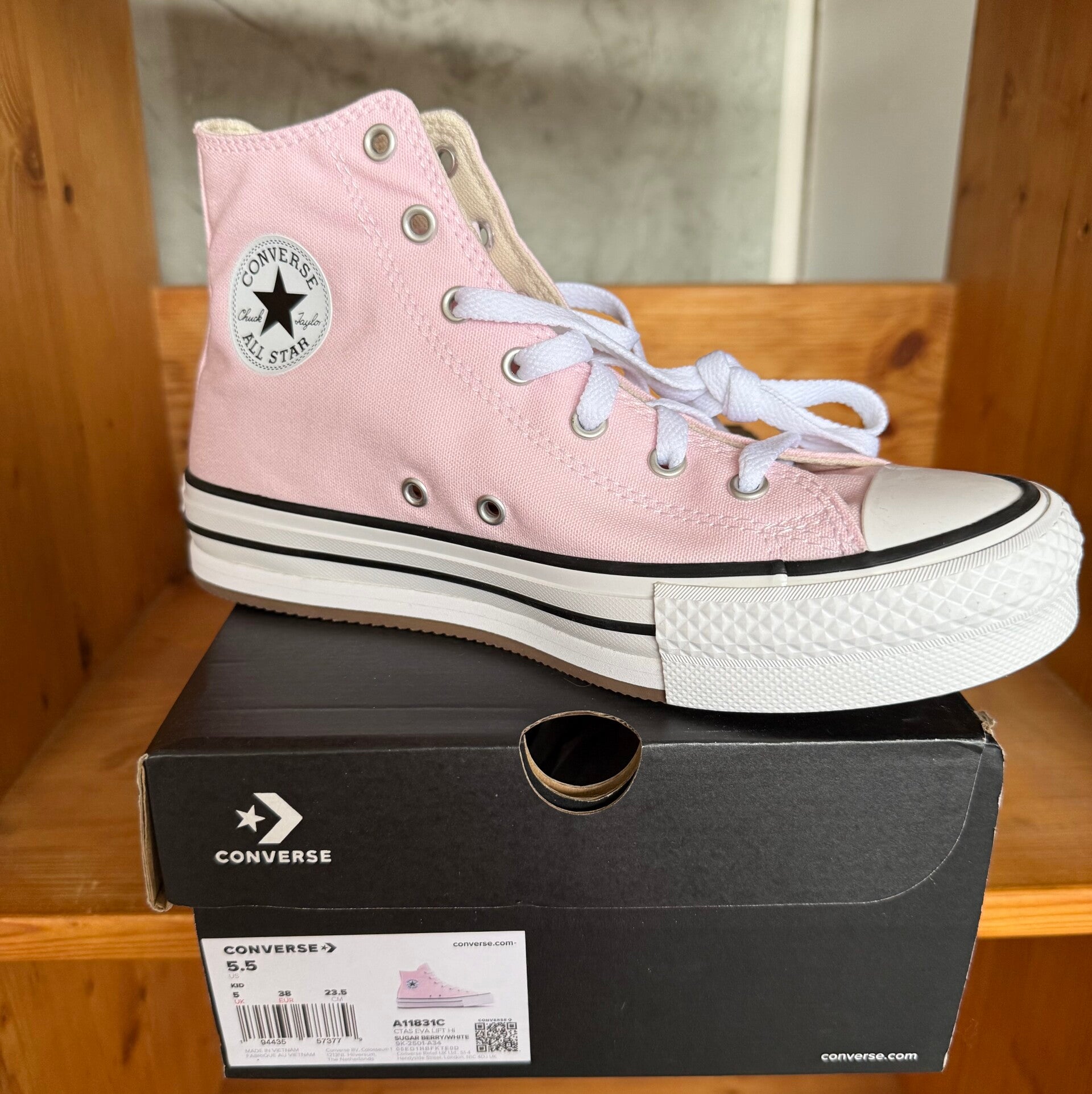 Converse Schuhe in rosa gr 38