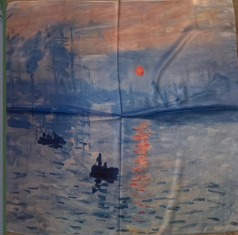 Halstuch mit Motiv sehr elegant 30x30 cm verschiedene Motive