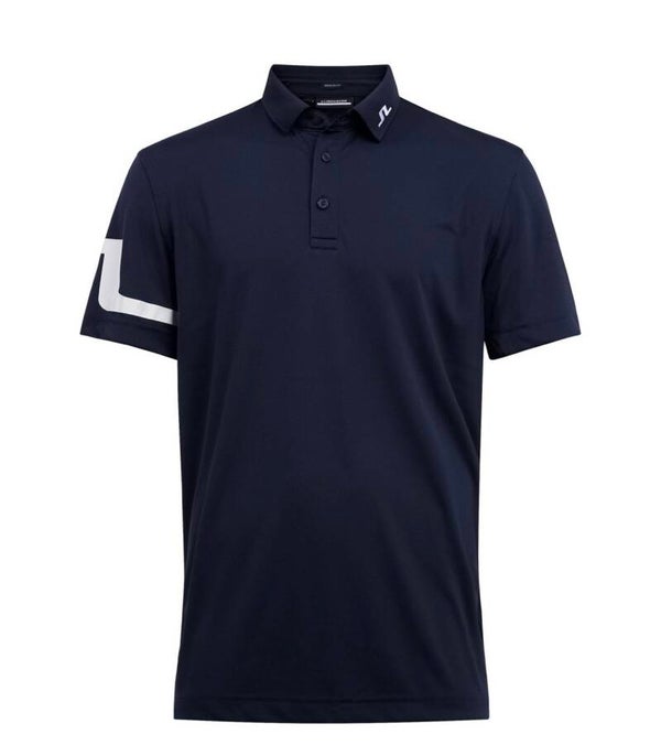 J.Lindeberg Heath Regular Fit Golf Polo, navy