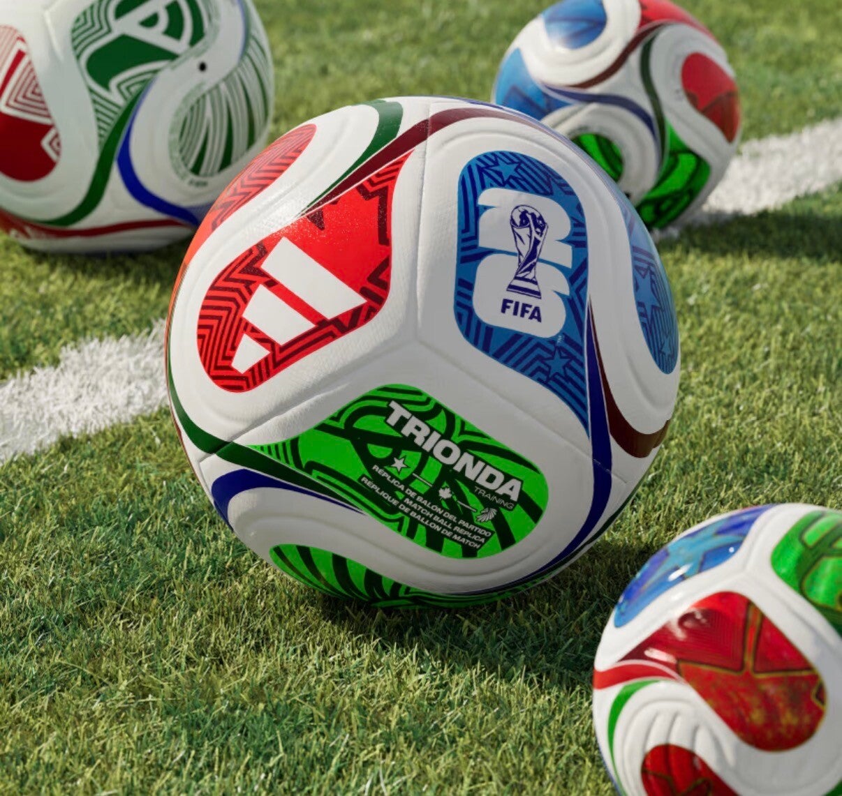 TRIONDA FIFA FUSSBALL-WELTMEISTERSCHAFT TRAININGSBALL Größe 5