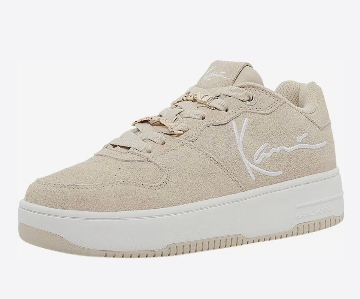 💥Karl Kani Sneaker '89 Up Logo PRM' in Beige Gr 37,5