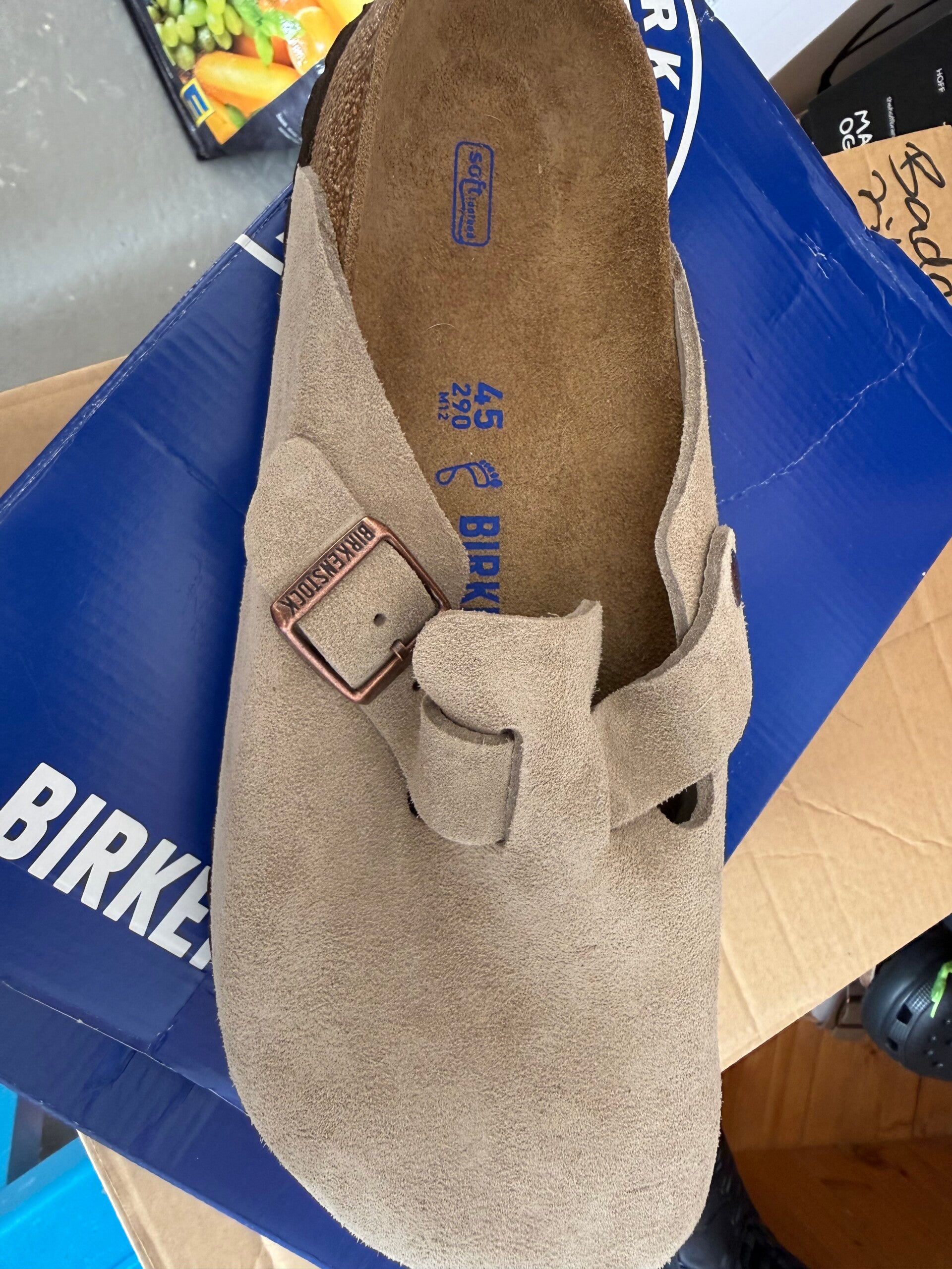 💯 Birkenstock Boston Gr 45