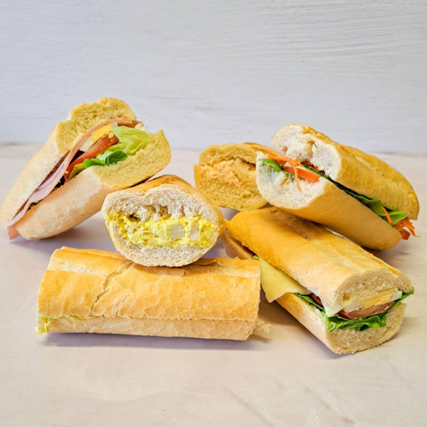 Dicht belegde broodjes - luxe
