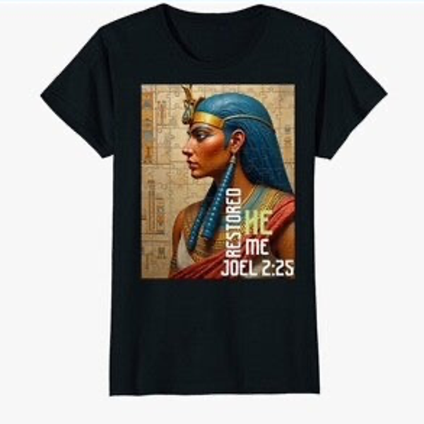 He Restored Me (Women's) Black