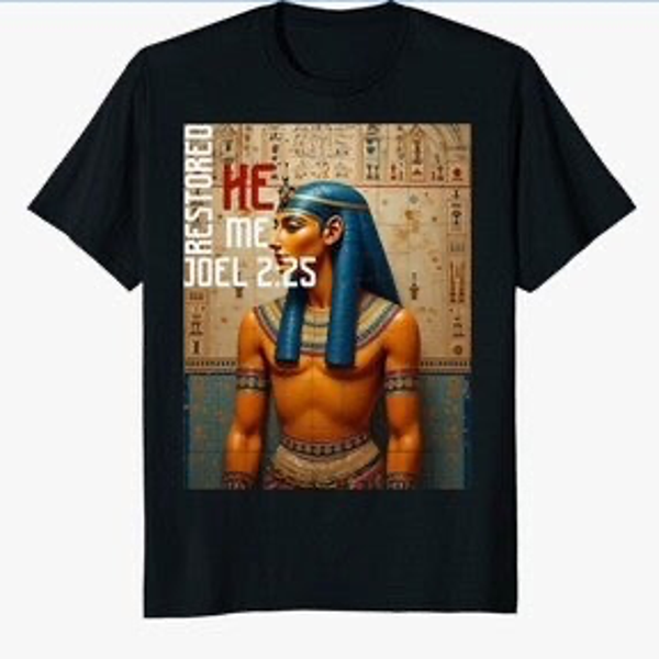 He Restored Me: (Men's) Black