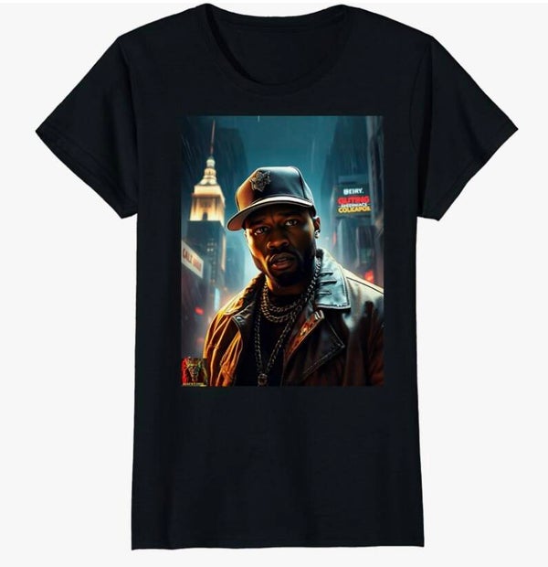 Music Legends: 50 Cent (Women's) Black