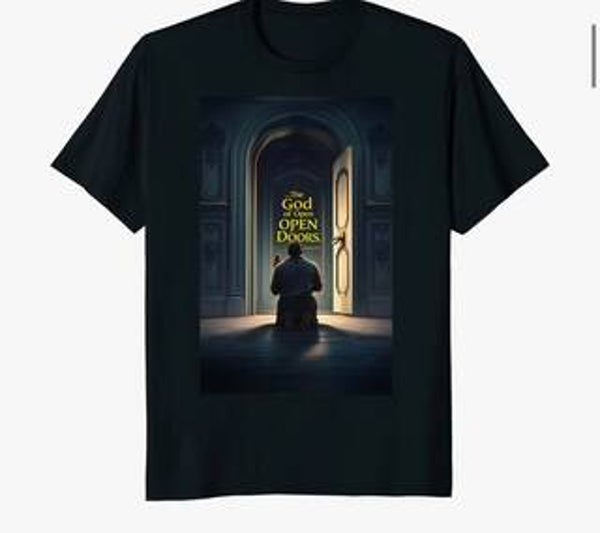 The God of Open Doors (Men's) Black