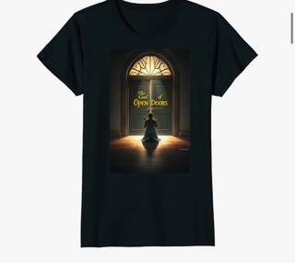 The God of Open Doors (Women's) Black