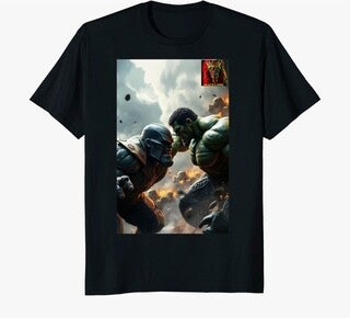 Hulk Vs. Thanos (Men's) Black