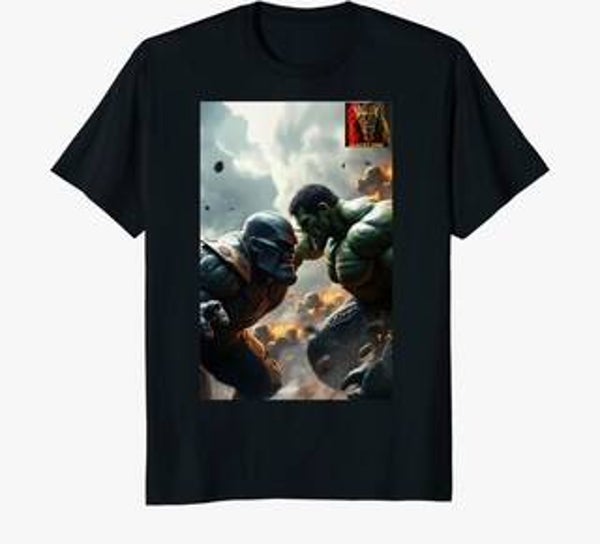 Hulk Vs. Thanos (Men's) Black