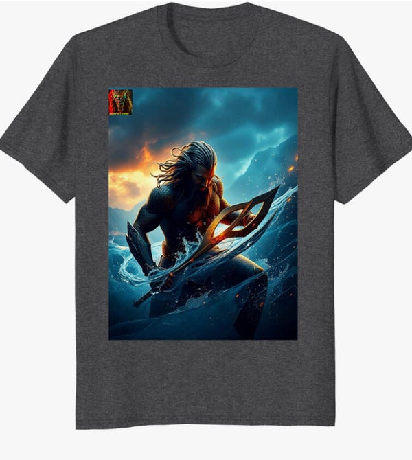 Aquaman #2 (Men's) Grey