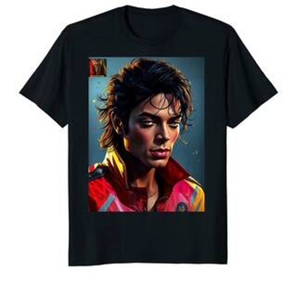 Music Legends: Michael Jackson (Men's) Black