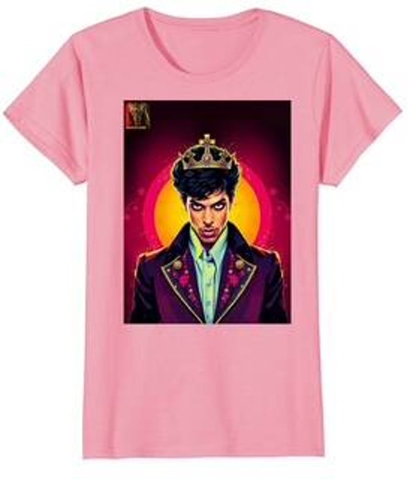 Music Legends: Prince (Women's) Pink