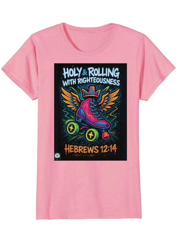 Holy & Rolling With Righteousness: Neon Holy Roller Skates of Glory (Women's)