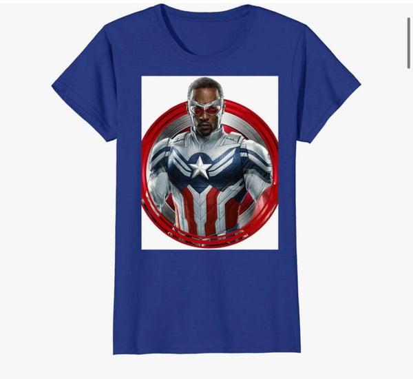 Captain America Brave New World (Sam Wilson: Blue Women's)