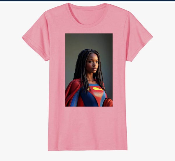 The DC Multi Verse Supergirl #1 (Women's) Pink