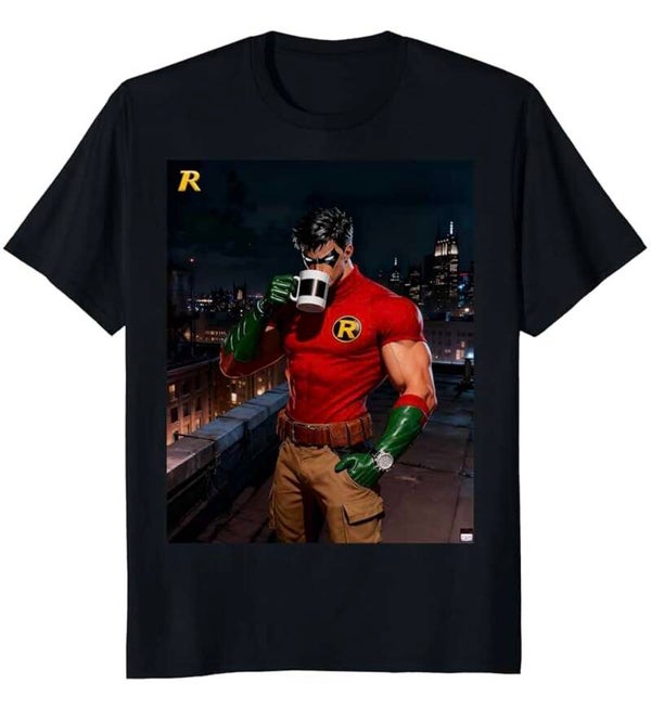 Damian Wayne -Coffee Crusader *Off Duty* (Men’s)