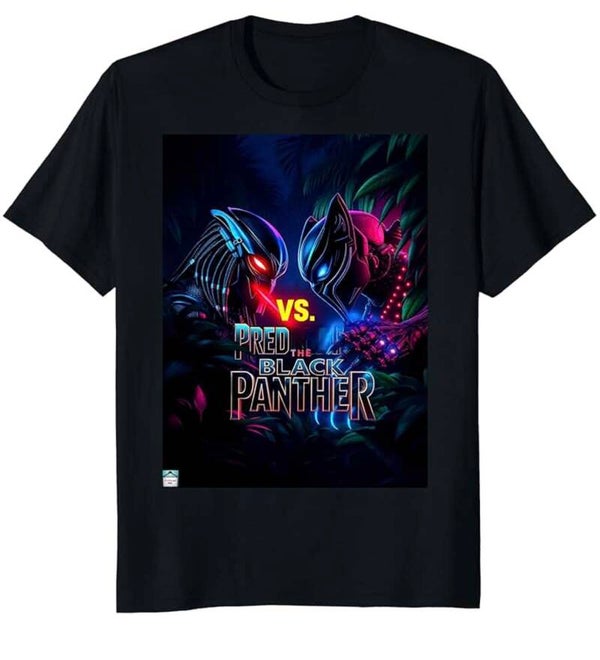 Predator vs Panther: Jungle Clash in Neon (Men's)