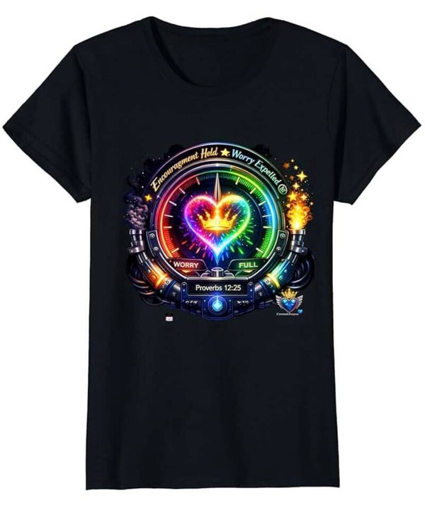 Encouragement Held. Worry Expelled. -Emotional Pressure Valve- (Women’s)