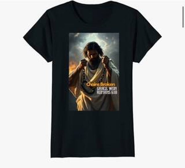 Chains Broken. Grace Won (Women's) Black