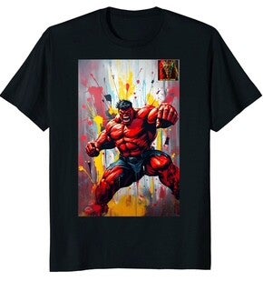 Red Hulk (Men's) Black