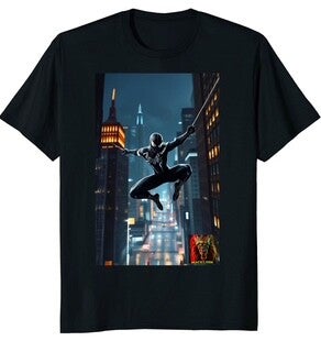 Spider-verse Spiderman #5 SIB (Men's) Black