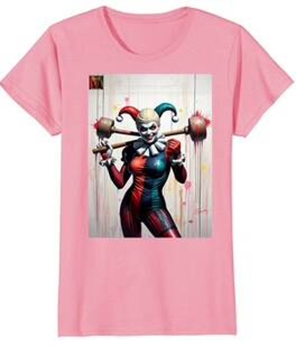 Dark Knights: Harley Quinn (Women's) Pink