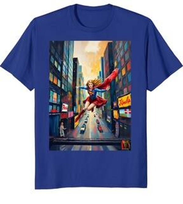 Supergirl: (Men's) Blue