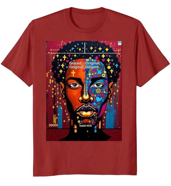 Graced. Original. Diligent. -Red- (Men's)