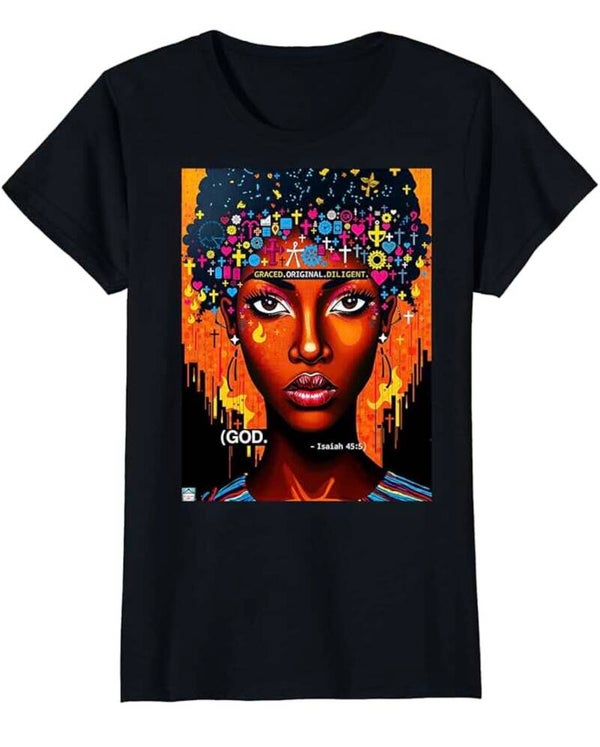 Graced. Original. Diligent. -Black- (Women's)