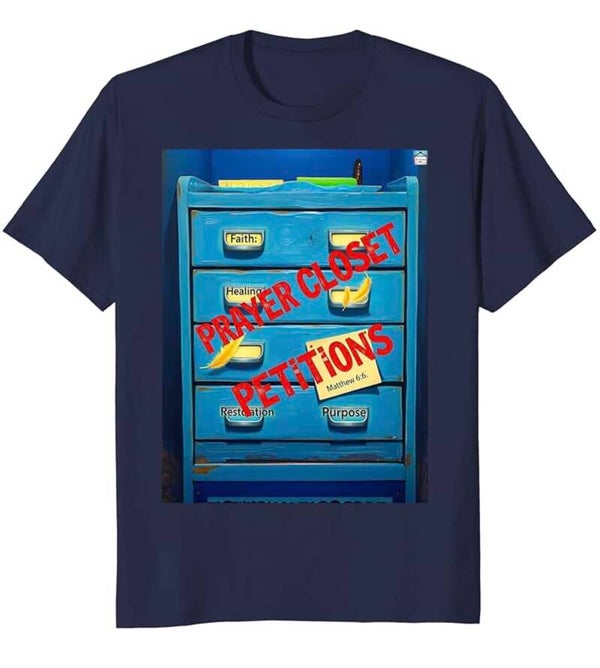 Prayer Closet Petitions -Filed In Faith- (Men's)